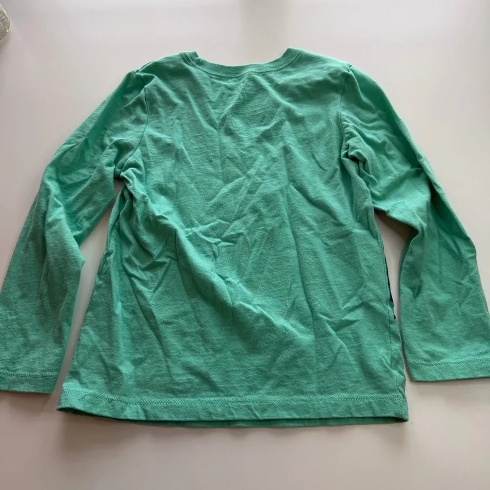 Carter's Green Dinosaur Long Sleeve Tee